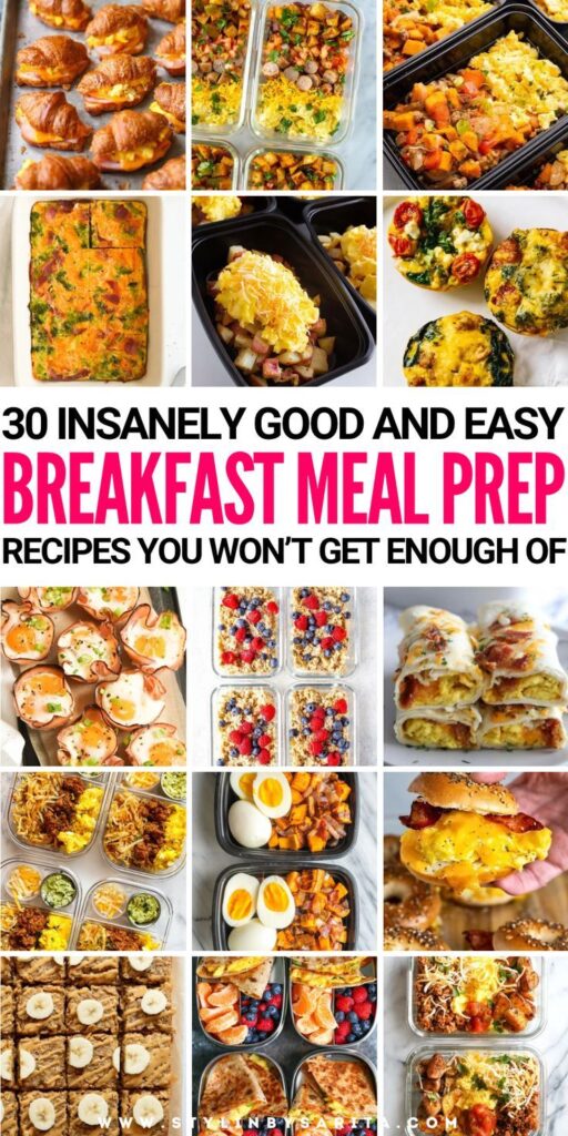 easy breakfast meal prep
