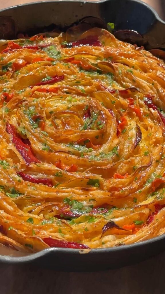 breakfast veggie crinkle cake recipe