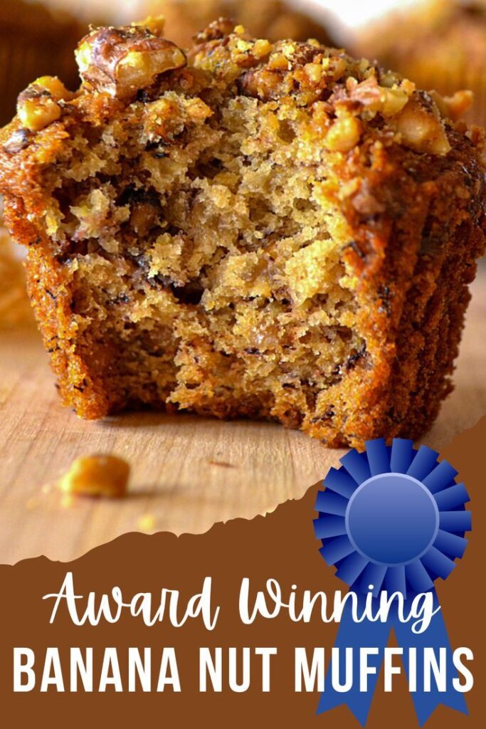 banana nut muffins recipe