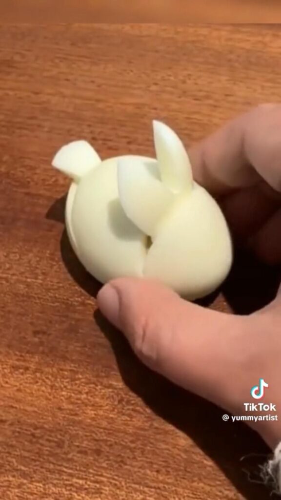 bunny egg tutorial for bento box