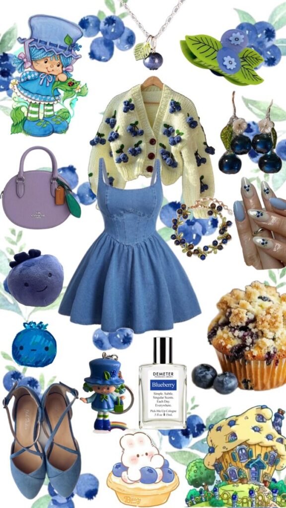 blueberry muffin aesthetic outfit