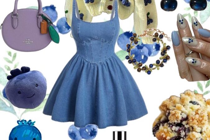 blueberry muffin aesthetic outfit